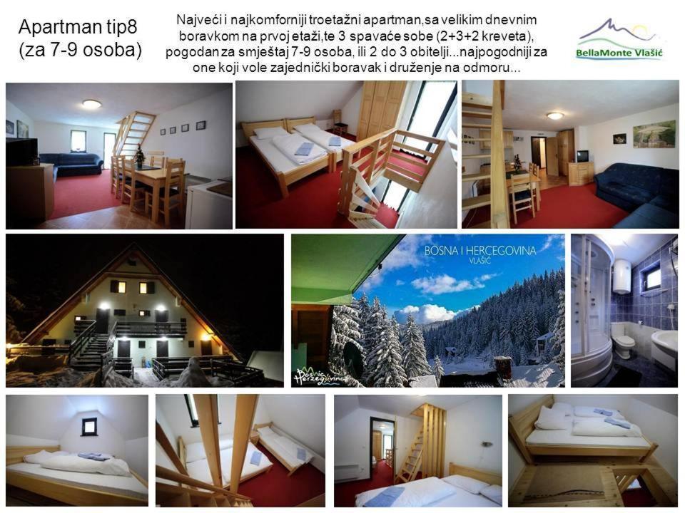 Apartments Bellamonte Влашич Екстер'єр фото